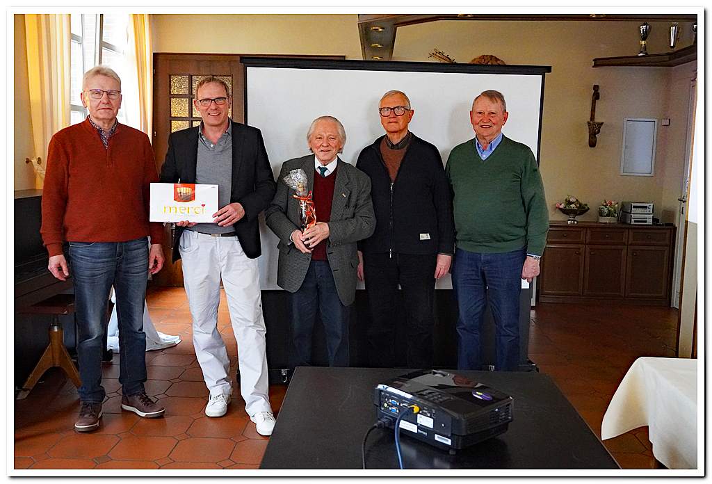 von links: Otto Rauert, Dr. Achim Gutersohn, Helmut Backhaus, Günter Meyer, Franz Benediek