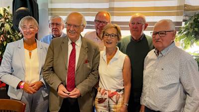 v. links: Heidi Exner, Ekhard Vogt, Prof. Dr. Otto Wulff, Friedhelm Heckmann, Lydia Eilers, Clemens Haskamp,? v. links: Heidi Exner, Ekhard Vogt, Prof. Dr. Otto Wulff, Friedhelm Heckmann, Lydia Eilers, Clemens Haskamp,?