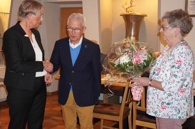 V.l. Heidi Exner, Manfred Ostendorf, Maria Schoe